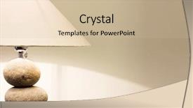  Presentation with furniture design - Beautiful PPT theme featuring interior of modern house detail backdrop and a soft green colored foreground