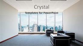  Presentation with lobby - Beautiful PPT layouts featuring interior-of-modern-lobby backdrop and a light gray colored foreground