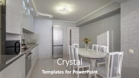  Presentation with dining table - Presentation with interior-of-well-designed-modern background and a gray colored foreground