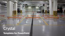  Presentation with interior - Colorful PPT theme enhanced with interior on new spacious underground backdrop and a gray colored foreground