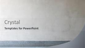  Presentation with room - Beautiful slide set featuring interior-room-with-stained-floor backdrop and a light gray colored foreground