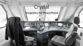  Presentation with interior hagia sophia aya sofya - Amazing PPT theme having interior of a train operator' backdrop and a light gray colored foreground