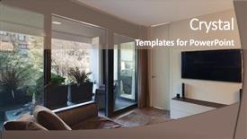  Presentation with living room - Amazing theme having interiors of new apartment living backdrop and a coral colored foreground