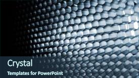  Presentation with honeycomb - PPT layouts featuring interlace - steel honeycomb background and a ocean colored foreground