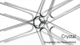  Presentation with working together - Slide deck consisting of paperclips attached to represent working background and a white colored foreground