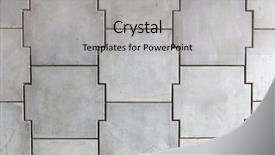  Presentation with concrete - Beautiful presentation featuring interlocking concrete wall sections backdrop and a light gray colored foreground