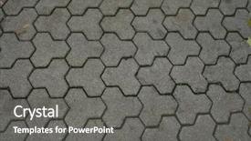  Presentation with colour blocking building blocks - PPT layouts featuring interlocking three pronged blocks background and a gray colored foreground