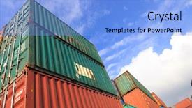  Presentation with intermodal - Slides consisting of abstract blurred background of christmas lights and garlands seamless abstract pattern bokeh background and a dark gray colored foreground