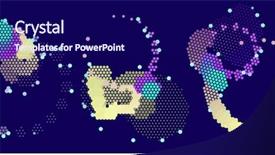  Presentation with vector - Audience pleasing PPT theme consisting of internal communication - abstract vector background-dot graphics backdrop and a navy blue colored foreground