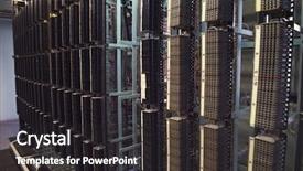  Presentation with telephone - Amazing presentation design having internal communication - photo of retro automatic telephone backdrop and a dark gray colored foreground