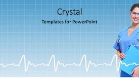  Presentation with health care - Audience pleasing slide set consisting of internal medicine - professional doctor over healthcare background backdrop and a light blue colored foreground