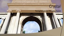  Presentation with great britain - PPT layouts enhanced with internation financial institutions - architectural detail in london great background and a  colored foreground