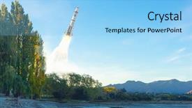  Presentation with international - Presentation with international army games mixed media background and a light blue colored foreground