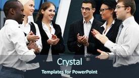  Presentation with international space station over - PPT layouts enhanced with international business team over modern background and a tawny brown colored foreground