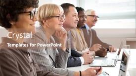  Presentation with team working together - Audience pleasing PPT layouts consisting of international-business-team-working backdrop and a coral colored foreground