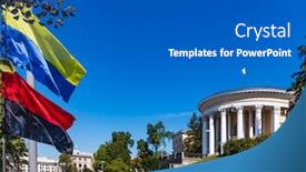  Presentation with culture - Slides having international-center-of-culture background and a dark gray colored foreground