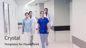  Presentation with pregnancy medicine healthcare and people - Audience pleasing slides consisting of international clinical - clinic profession people healthcare backdrop and a light gray colored foreground