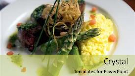  Presentation with italian cuisine - PPT layouts featuring international cuisine - italian dish made of braised background and a  colored foreground