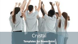  Presentation with international - Slide set featuring international-group-of-like-minded background and a seafoam green colored foreground