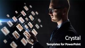  Presentation with hiring - Audience pleasing slide set consisting of international human resource - business people employment hiring backdrop and a black colored foreground