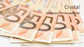  Presentation with euro - Colorful slides enhanced with international monetary fund - euro background backdrop and a  colored foreground