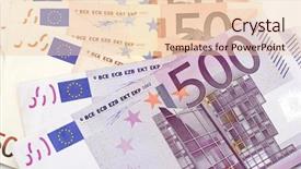  Presentation with value gold euro - Cool new presentation theme with international monetary fund - euro background backdrop and a  colored foreground