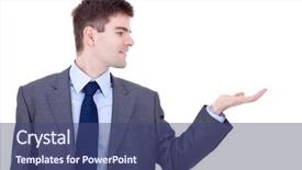  Presentation with man in suit guitar - Beautiful theme featuring international products - handsome young man backdrop and a  colored foreground