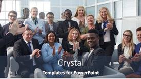  Presentation with international business - Audience pleasing PPT layouts consisting of international-team-of-young-business backdrop and a ocean colored foreground