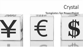  Presentation with forex - Slide deck having international trade finance - forex currency in the white background and a white colored foreground