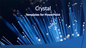  Presentation with black light - Presentation theme enhanced with internet - optical fiber light over black background and a navy blue colored foreground