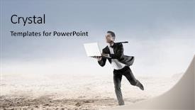  Presentation with challenge - Amazing PPT theme having internet challenges - ready to challenge it backdrop and a light blue colored foreground