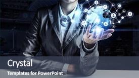  Presentation with connecting people - Amazing theme having internet communication - technologies for connecting people mixed backdrop and a ocean colored foreground