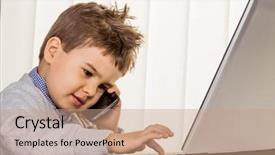  Presentation with internet surfing - Cool new presentation with internet e-commerce consumer behavior backdrop and a  colored foreground