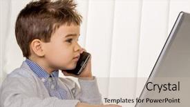  Presentation with internet - Slides consisting of internet e-commerce consumer behavior background and a soft green colored foreground