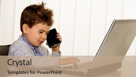  Presentation with behavior - Presentation consisting of internet e-commerce consumer behavior background and a  colored foreground