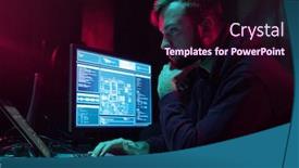  Presentation with fraud - Audience pleasing PPT theme consisting of internet-fraud-darknet-data-thiefs backdrop and a wine colored foreground