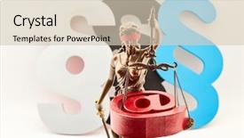  Presentation with law media - Amazing PPT theme having internet law concept with blind backdrop and a lemonade colored foreground