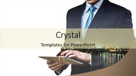  Presentation with lifestyle - PPT theme having internet search leadership - modern business lifestyle background and a  colored foreground