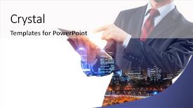  Presentation with lifestyle - Cool new PPT layouts with internet search leadership - modern business lifestyle backdrop and a  colored foreground