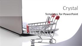  Presentation with online payment - Beautiful theme featuring internet-technology-ecommerce-and-online backdrop and a white colored foreground