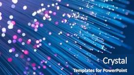  Presentation with fiber optic - Presentation theme consisting of child soldiers - soldier and his daughter together background and a  colored foreground.