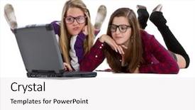  Presentation with underage drinking two teenagers having - Audience pleasing PPT layouts consisting of internet teen - two young teenagers backdrop and a  colored foreground