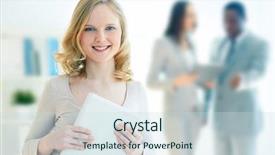  Presentation with intern - Presentation design consisting of interns internships - portrait of a lovely business background and a sky blue colored foreground