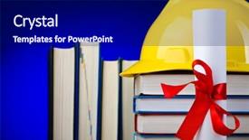  Presentation with industrial wastewater - Audience pleasing slides consisting of internship engineer - concept of industrial education backdrop and a  colored foreground