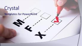  Presentation with gender - Audience pleasing presentation design consisting of intersex - closeup of a young caucasian backdrop and a sky blue colored foreground