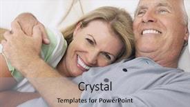  Presentation with middle ages - Audience pleasing slide set consisting of intimacy - closeup of a happy middle backdrop and a light gray colored foreground