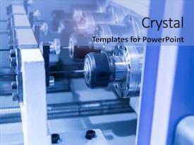 Intragrinding Machine During Operation PPT template 12 | CrystalGraphics