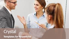  Presentation with teal design no picture - Amazing slide deck having new worker to the team backdrop and a coral colored foreground