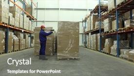  Presentation with inventory - Colorful slides enhanced with carpet fitter backdrop and a lemonade colored foreground