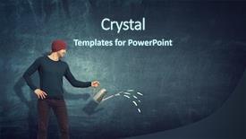  Presentation with invest - Cool new PPT theme with invest right for better future backdrop and a tawny brown colored foreground